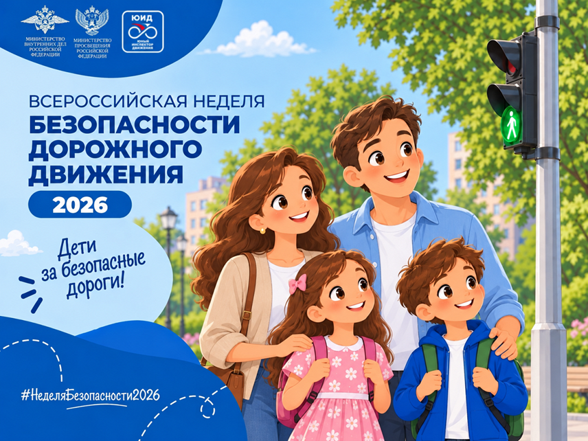 Картинка Всероссийская неделя безопасности дорожного движения 2026